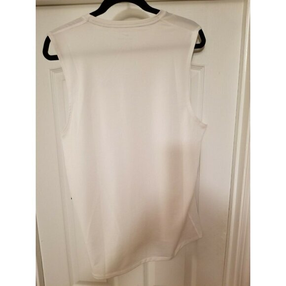 𝅺NIKE Pro Dri Fit Shirt Large White - Picture 8 of 10